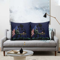 Memorial Day Veteran Remember and Honor Pillow Cover