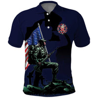 Memorial Day Veteran Remember and Honor Polo Shirt
