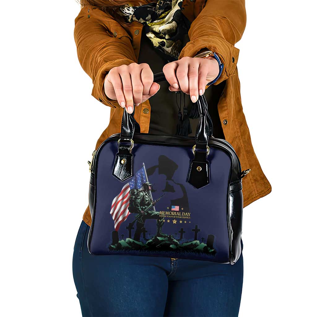 Memorial Day Veteran Remember and Honor Shoulder Handbag