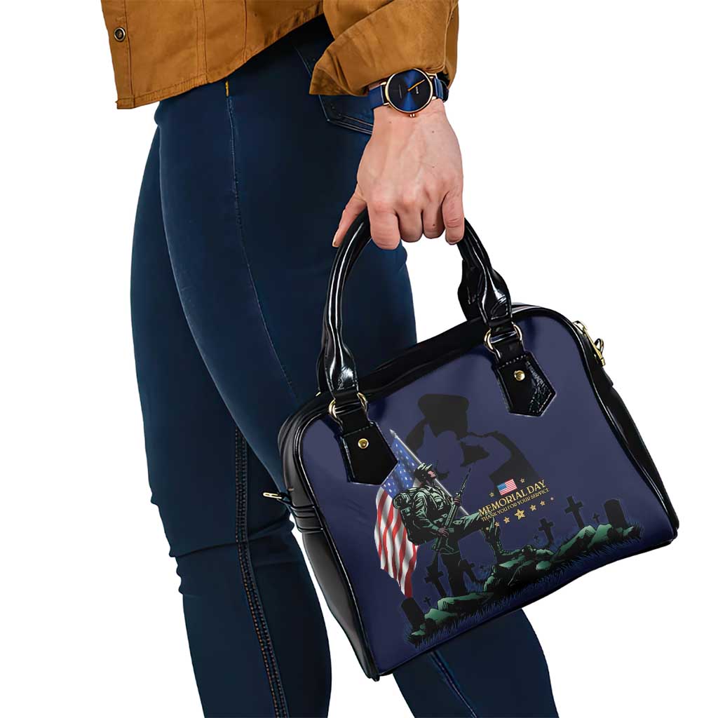 Memorial Day Veteran Remember and Honor Shoulder Handbag