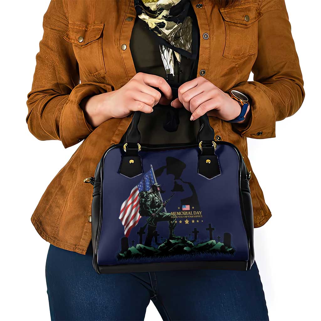 Memorial Day Veteran Remember and Honor Shoulder Handbag