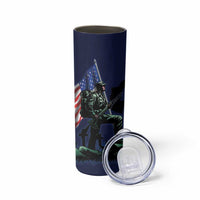 Memorial Day Veteran Remember and Honor Skinny Tumbler