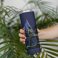 Memorial Day Veteran Remember and Honor Skinny Tumbler