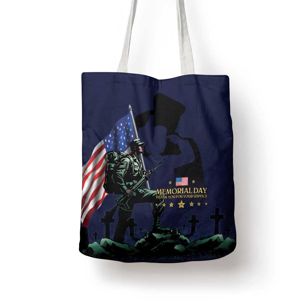 Memorial Day Veteran Remember and Honor Tote Bag