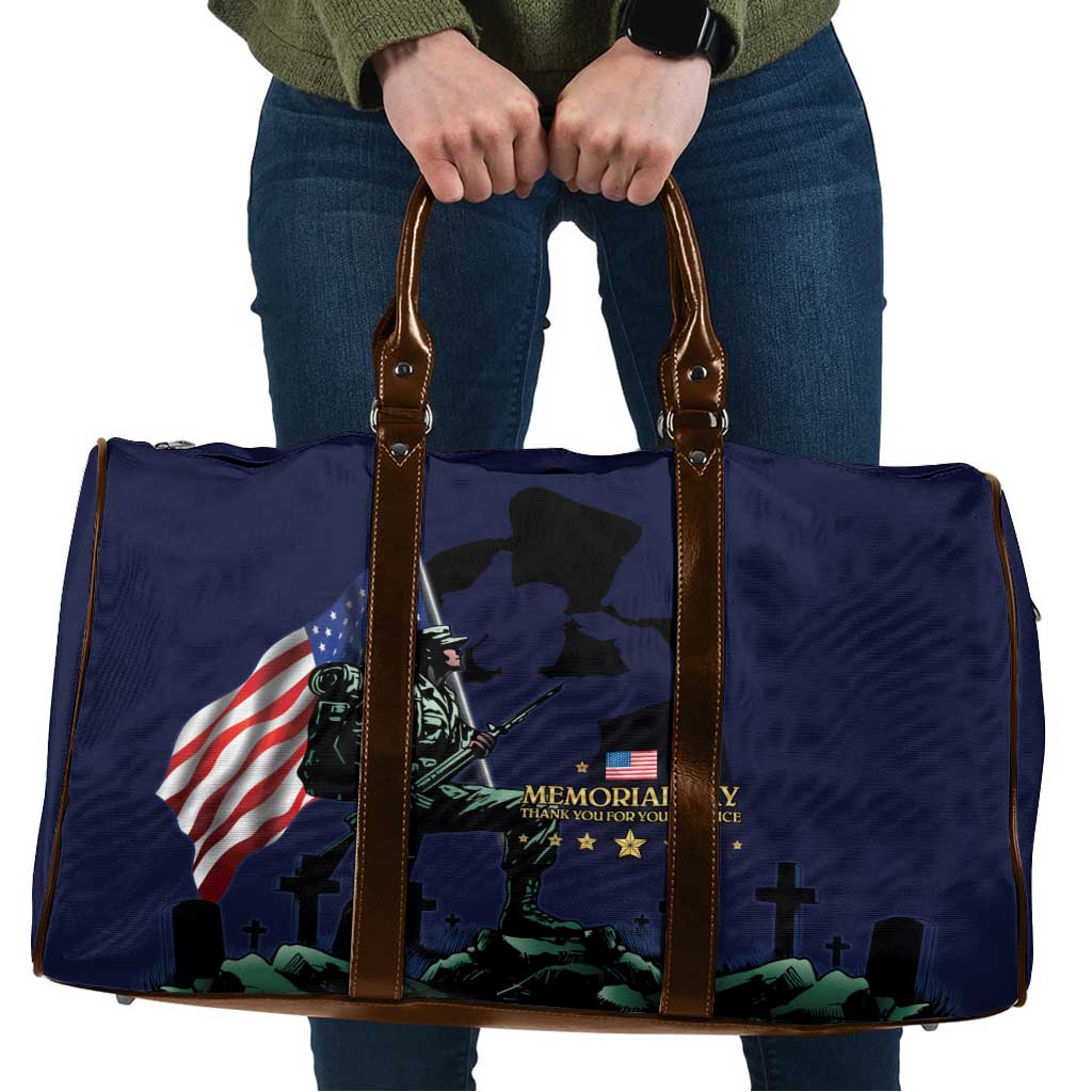 Memorial Day Veteran Remember and Honor Travel Bag