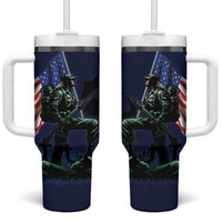 Memorial Day Veteran Remember and Honor Tumbler With Handle