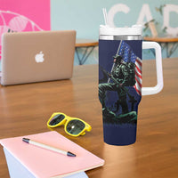 Memorial Day Veteran Remember and Honor Tumbler With Handle