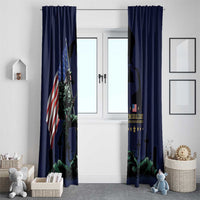 Memorial Day Veteran Remember and Honor Window Curtain