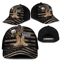 US Memorial Day Classic Cap Land Of The Free Patriotic American Flag Vintage