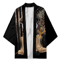 US Memorial Day Kimono Land Of The Free Patriotic American Flag Vintage