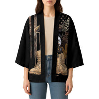 US Memorial Day Kimono Land Of The Free Patriotic American Flag Vintage