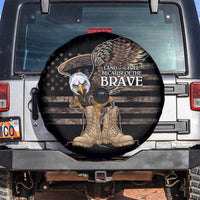 US Memorial Day Spare Tire Cover Land Of The Free Patriotic American Flag Vintage