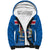 Personalised Iceland Sherpa Hoodie Icelandic Coat Of Arms and Flag - Wonder Print Shop