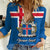 Personalised Iceland Women Casual Shirt Icelandic Coat Of Arms and Flag - Wonder Print Shop