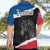 Icelandic Horse Hawaiian Shirt Icelandic Coat of Arm - Black - Wonder Print Shop