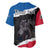 Personalised Icelandic Horse Baseball Jersey Icelandic Coat of Arm - Black LT9 - Wonder Print Shop