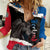 Personalised Icelandic Horse Women Casual Shirt Icelandic Coat of Arm - Black - Wonder Print Shop