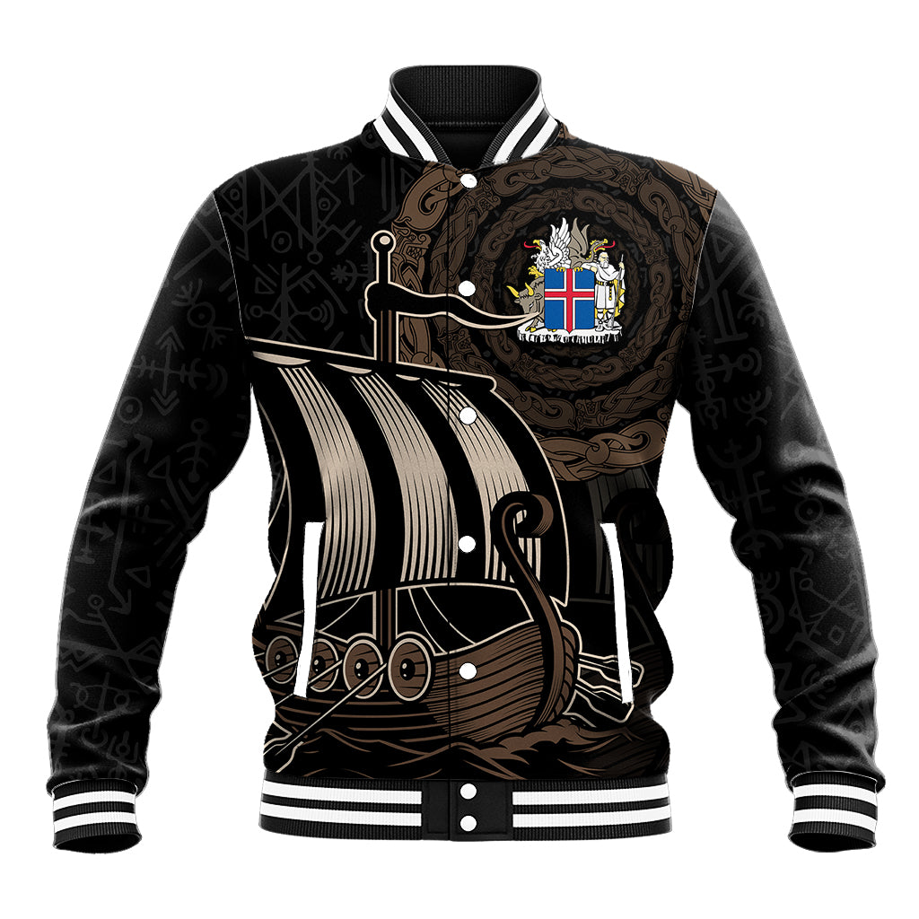 personalised-viking-iceland-baseball-jacket-norman-ship-with-coat-of-arms-crossing-the-sea