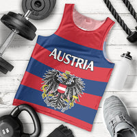 austria-men-tank-top-austrian-coat-of-arms-minimalist-red-style