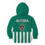 Austria Kid Hoodie Austrian Coat Of Arms Minimalist Green Style No1 - Wonder Print Shop
