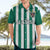 (Custom Text And Number) Austria Hawaiian Shirt Austrian Coat Of Arms Minimalist Green Style No1 - Wonder Print Shop
