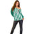(Custom Text And Number) Austria Off Shoulder Sweater Austrian Coat Of Arms Minimalist Green Style No1 - Wonder Print Shop