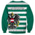 Austria Sweatshirt Austrian Coat Of Arms Minimalist Green Style No2 - Wonder Print Shop
