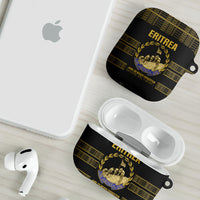 Eritrea Martyrs Day June 20 AirPods Case Never Forgotten Proud Eritrean Heritage Black Version