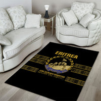 Eritrea Martyrs Day June 20 Area Rug Never Forgotten Proud Eritrean Heritage Black Version