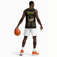 Eritrea Martyrs Day June 20 Basketball Jersey Never Forgotten Proud Eritrean Heritage Black Version