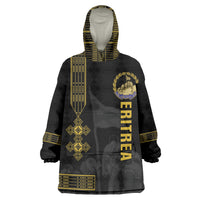 Eritrea Martyrs Day June 20 Kid Wearable Blanket Hoodie Never Forgotten Proud Eritrean Heritage Black Version