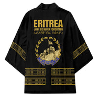 Eritrea Martyrs Day June 20 Kimono Never Forgotten Proud Eritrean Heritage Black Version