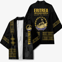 Eritrea Martyrs Day June 20 Kimono Never Forgotten Proud Eritrean Heritage Black Version