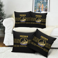 Eritrea Martyrs Day June 20 Pillow Cover Never Forgotten Proud Eritrean Heritage Black Version