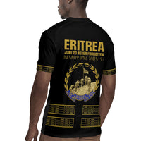 Eritrea Martyrs Day June 20 Rugby Jersey Never Forgotten Proud Eritrean Heritage Black Version