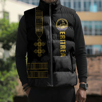 Eritrea Martyrs Day June 20 Sleeveless Puffer Jacket Never Forgotten Proud Eritrean Heritage Black Version
