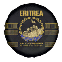 Eritrea Martyrs Day June 20 Spare Tire Cover Never Forgotten Proud Eritrean Heritage Black Version