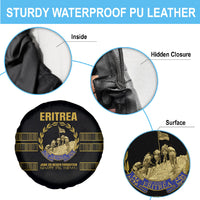 Eritrea Martyrs Day June 20 Spare Tire Cover Never Forgotten Proud Eritrean Heritage Black Version