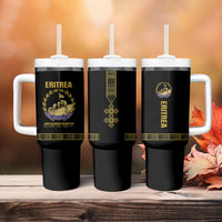 Eritrea Martyrs Day June 20 Tumbler With Handle Never Forgotten Proud Eritrean Heritage Black Version