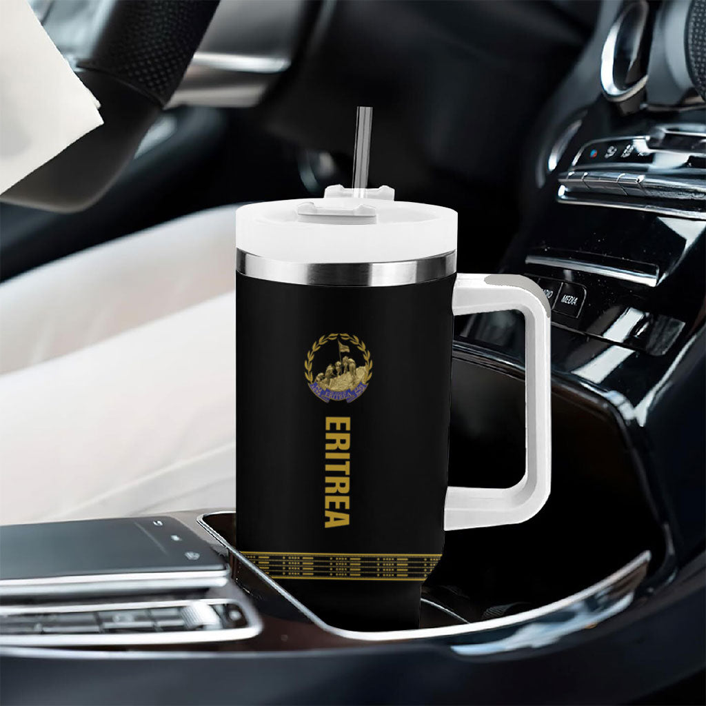 Eritrea Martyrs Day June 20 Tumbler With Handle Never Forgotten Proud Eritrean Heritage Black Version