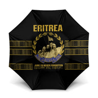 Eritrea Martyrs Day June 20 Umbrella Never Forgotten Proud Eritrean Heritage Black Version