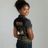 Eritrea Martyrs Day June 20 Women Polo Shirt Never Forgotten Proud Eritrean Heritage Black Version