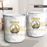 Eritrea Martyrs Day June 20 Laundry Basket Never Forgotten Proud Eritrean Heritage White Version
