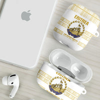 Eritrea Martyrs Day June 20 AirPods Case Never Forgotten Proud Eritrean Heritage White Version