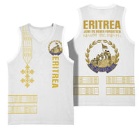 Eritrea Martyrs Day June 20 Basketball Jersey Never Forgotten Proud Eritrean Heritage White Version