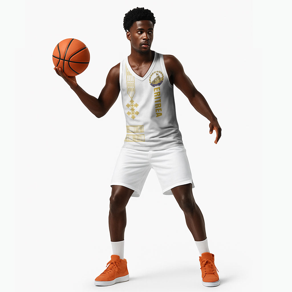 Eritrea Martyrs Day June 20 Basketball Jersey Never Forgotten Proud Eritrean Heritage White Version
