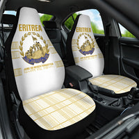 Eritrea Martyrs Day June 20 Car Seat Cover Never Forgotten Proud Eritrean Heritage White Version
