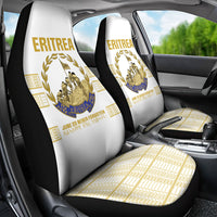 Eritrea Martyrs Day June 20 Car Seat Cover Never Forgotten Proud Eritrean Heritage White Version