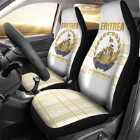 Eritrea Martyrs Day June 20 Car Seat Cover Never Forgotten Proud Eritrean Heritage White Version