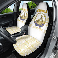Eritrea Martyrs Day June 20 Car Seat Cover Never Forgotten Proud Eritrean Heritage White Version